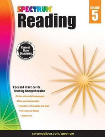 Spectrum Reading Workbook, Grade 5 by Spectrum