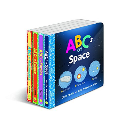 Baby University ABC's Board Book Set: Four Alphabet Board Books for Toddlers by Chris Ferrie 9781492684404