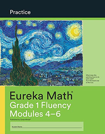 Eureka Math Grade 1 Fluency Practice Workbook #2 (Modules 4-6) by Great Minds 9781640546219