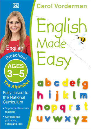 English Made Easy The Alphabet Ages 3-5 Preschool by Carol Vorderman