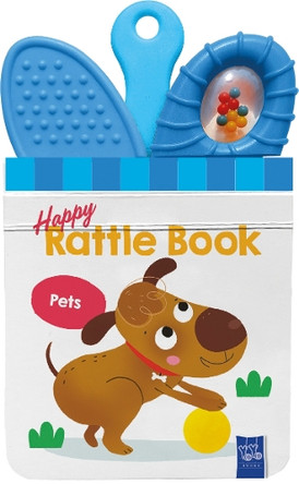 Happy Rattle Book: Pets 9789465052779