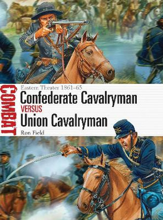 Confederate Cavalryman vs Union Cavalryman by Ron Field