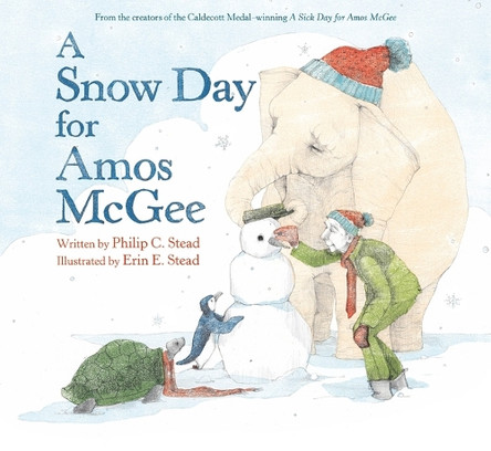 A Snow Day for Amos McGee Philip C Stead 9781250324733