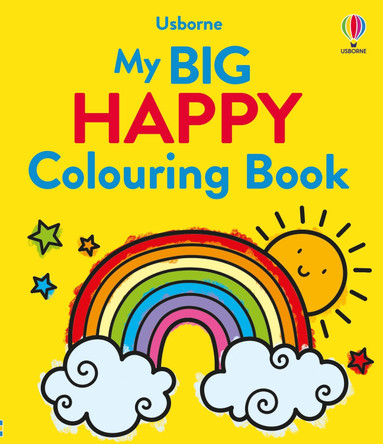 My Big Happy Colouring Book by Alice James 9781805074380