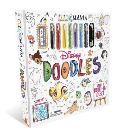 Disney Doodles: Learn to Draw Favorite Disney Characters: With a Built in Easel by Igloobooks 9781835449820