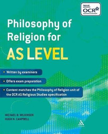 Philosophy of Religion for AS Level by Michael B. Wilkinson