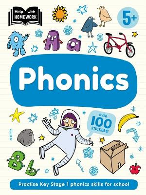 Help With Homework: Age 5+ Phonics Autumn Publishing 9781836507710