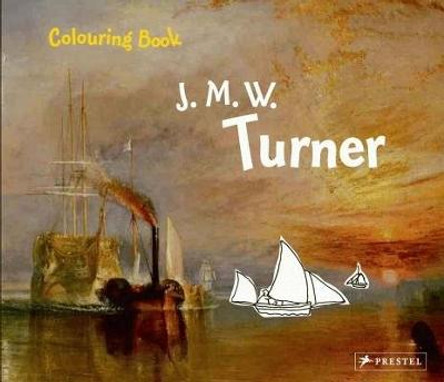 J M W Turner Coloring Book by Prestel