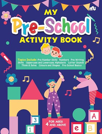 My Pre-School Activity Book by Moonstone 9789370030121