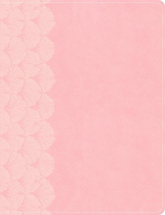 KJV Notetaking Bible, Large Print Edition, Soft Pink Leathertouch by Holman Bible Publishers 9798384523680