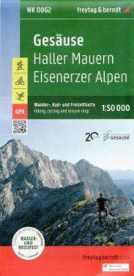 Gesause 1:50,000 Hiking, Cycling and Leisure map: Haller Mauern Eisenerzer Alpen 9783707919776