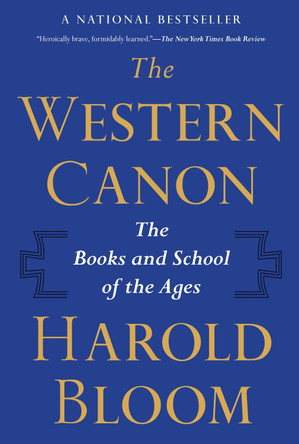 The Western Canon by Harold Bloom 9780063452046