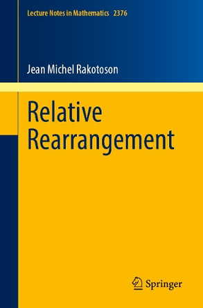 Relative Rearrangement Jean Michel Rakotoson 9783032022271