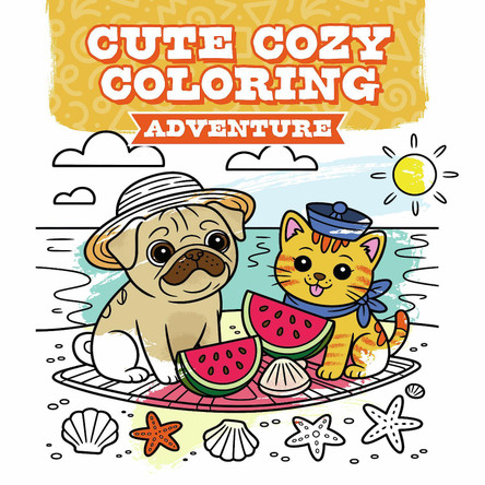 Cute Cozy Coloring: Adventure 9781784947323