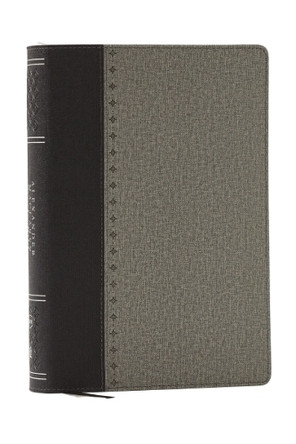 Alexander Maclaren Study Bible: Encouragement and Insights for a Christ-Centered Life (NKJV, Black/Gray Leathersoft, Comfort Print) 9781400335961