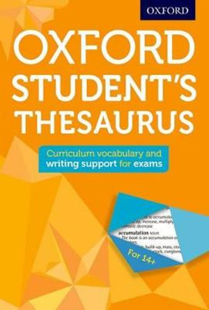 Oxford Student's Thesaurus by Oxford Dictionaries