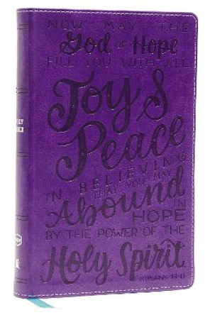 NKJV, Holy Bible for Kids, Verse Art Cover Collection, Leathersoft, Purple, Comfort Print: Holy Bible, New King James Version by Thomas Nelson