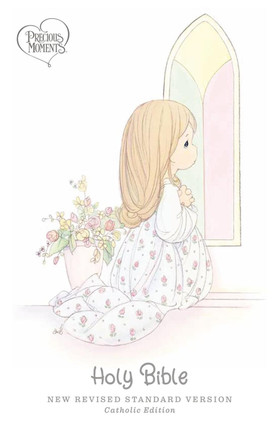 NRSVCE, Precious Moments Bible, Pink, Leathersoft, Comfort Print: Holy Bible by Catholic Bible Press 9780785239338