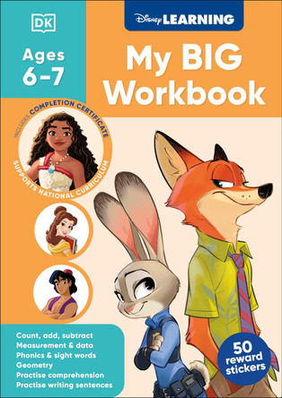 Disney Learning Big Workbook Ages 6-7 (Year 2) by DK 9780241763858