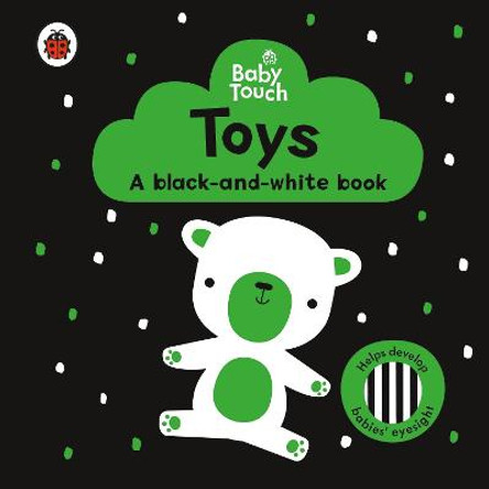 Baby Touch: Toys: a black-and-white book by Ladybird