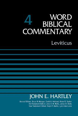 Leviticus, Volume 4 by John Hartley