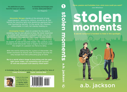 Stolen Moments: A Secret Romance Is Hardest To Hide In The Spotlight A. B. Jackson 9781738530595