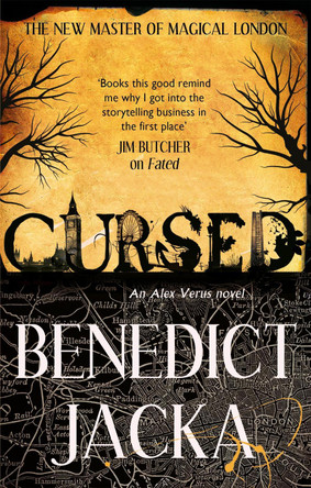 Cursed: An Alex Verus Novel from the New Master of Magical London by Benedict Jacka