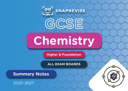 SnapRevise GCSE Chemistry Summary Notes SnapRevise 9781917424943