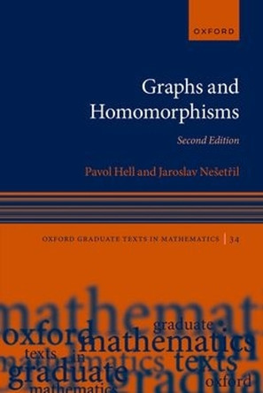 Graphs and Homomorphisms Pavol Hell 9780198708704 Graphs and Homomorphisms Pavol Hell 9780198708704