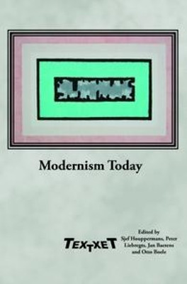 Modernism Today by Sjef Houppermans 9789042037441