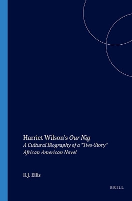 Harriet Wilson's <i>Our Nig</i>: A Cultural Biography of a "Two-Story" African American Novel by R. J. Ellis 9789042011571