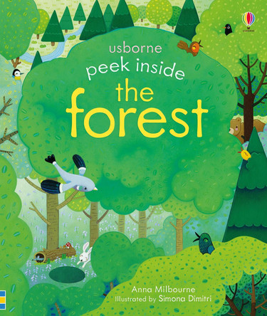 Peek Inside a Forest by Anna Milbourne 9781836051695