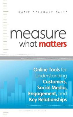 Measure What Matters: Online Tools For Understanding Customers, Social Media, Engagement, and Key Relationships by Katie Delahaye Paine