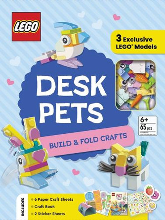 Lego(r) Desk Pets: Build & Fold Crafts by Ameet Sp Z O O 9781464233791