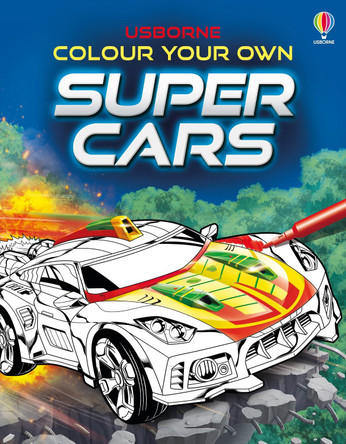 Colour Your Own Supercars by Sam Smith