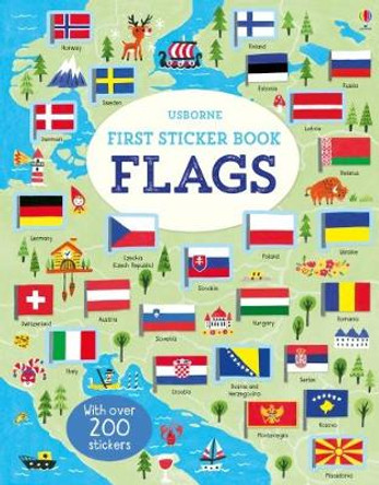 First Sticker Book Flags by Holly Bathie