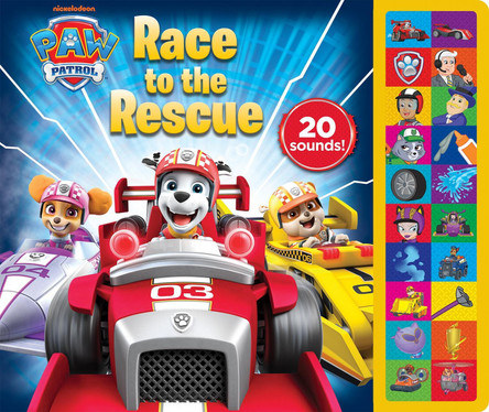 Paw Patrol: Race to the Rescue! Sound Book by Pi Kids 9798384600879