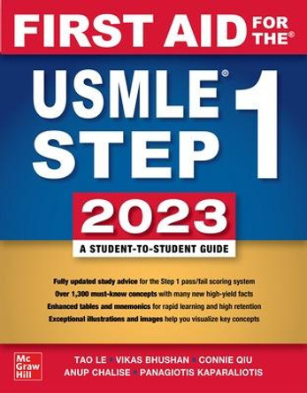 First Aid for the USMLE Step 1 2023, 33e by Vikas Bhushan
