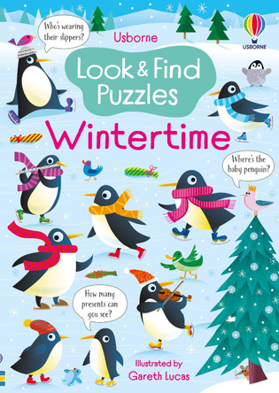 Look and Find Puzzles Wintertime by Kirsteen Robson