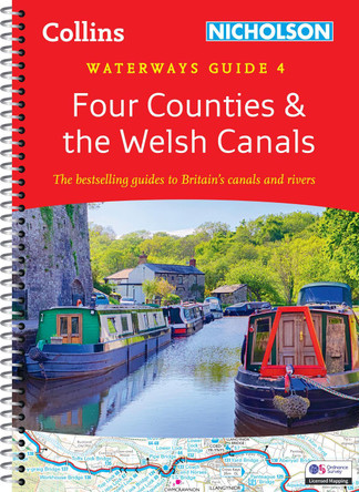 Four Counties and the Welsh Canals: For everyone with an interest in Britain's canals and rivers (Collins Nicholson Waterways Guides) by Nicholson Waterways Guides