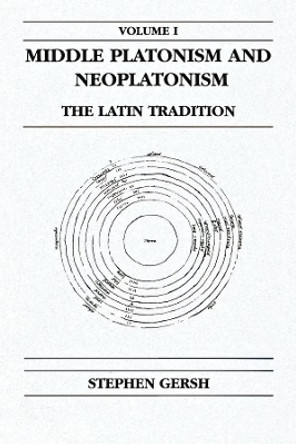 Middle Platonism and Neoplatonism, Volume 1: The Latin Tradition by Stephen Gersh 9780268160197