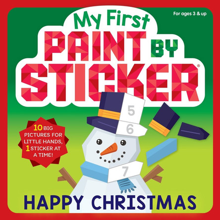 My First Paint by Sticker: Happy Christmas by Workman Publishing 9781523532056