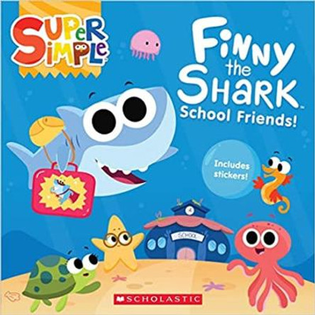 Finny the Shark: School Friends (with stickers) by Melissa Maxwell