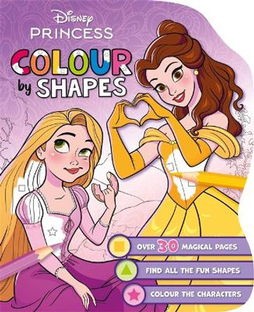 Disney Princess: Colour by Shapes Walt Disney 9781836508045