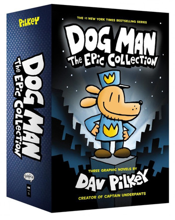 Dog Man 1-3: The Epic Collection by Dav Pilkey