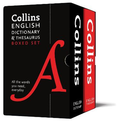 Collins English Dictionary and Thesaurus Boxed Set: All the words you need, every day by Collins Dictionaries