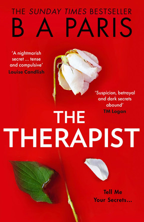 The Therapist by B A Paris The Therapist by B A Paris