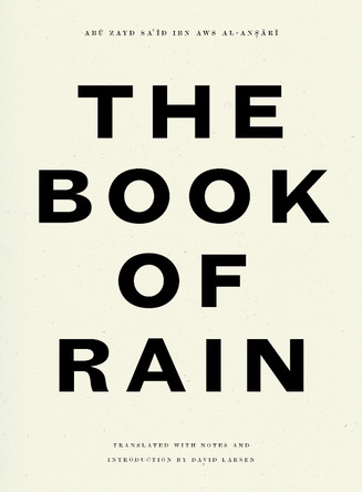 Book of Rain by Ab Zayd al-Anr 9798891060364