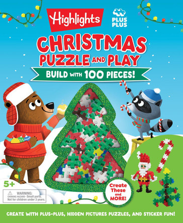 Christmas Fun Hidden Pictures & Plus-Plus Blocks by Highlights 9781639623822