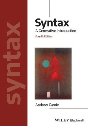 Syntax: A Generative Introduction by Andrew Carnie